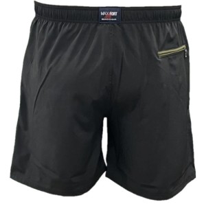 Costume taglie forti uomo Maxfort in tessuto elastico articolo Nautic nero
