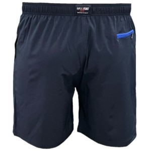 Costume taglie forti uomo Maxfort in tessuto elastico articolo Nautic blu