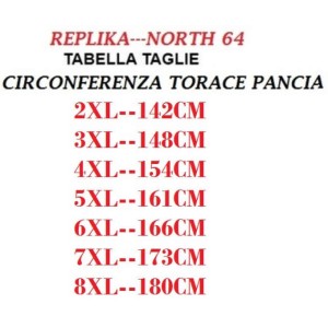 polo taglie forti in cotone manica corta a fasce north 564 bluette