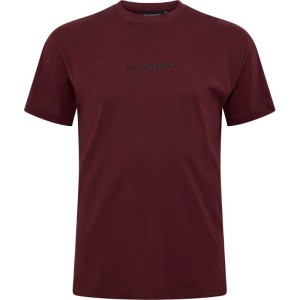 T-shirt Taglie Forti uomo North 564 mezza manica in cotone con piccola stampa bordo