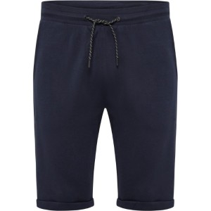 pantaloncino taglie forti in tuta con elastico in vita north colore blu
