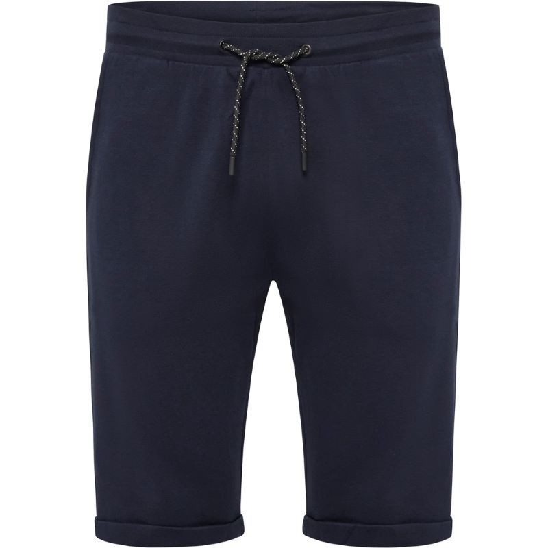 pantaloncino taglie forti in tuta con elastico in vita north colore blu pantaloncino taglie forti in tuta con elastico in vita north colore blu