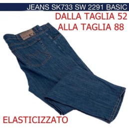 jeans taglie forti uomo