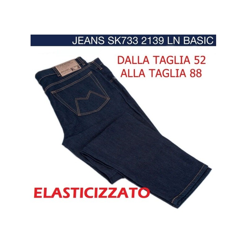 Jeans taglie forti uomo online best sale