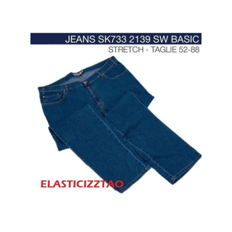 jeans taglie forti uomo