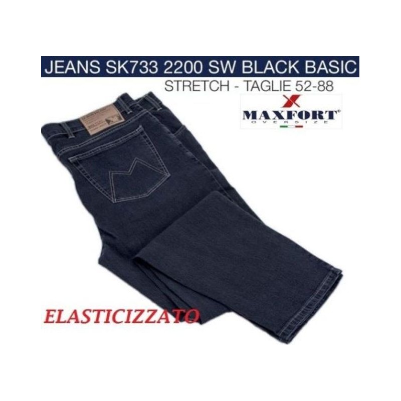 jeans taglie forti uomo